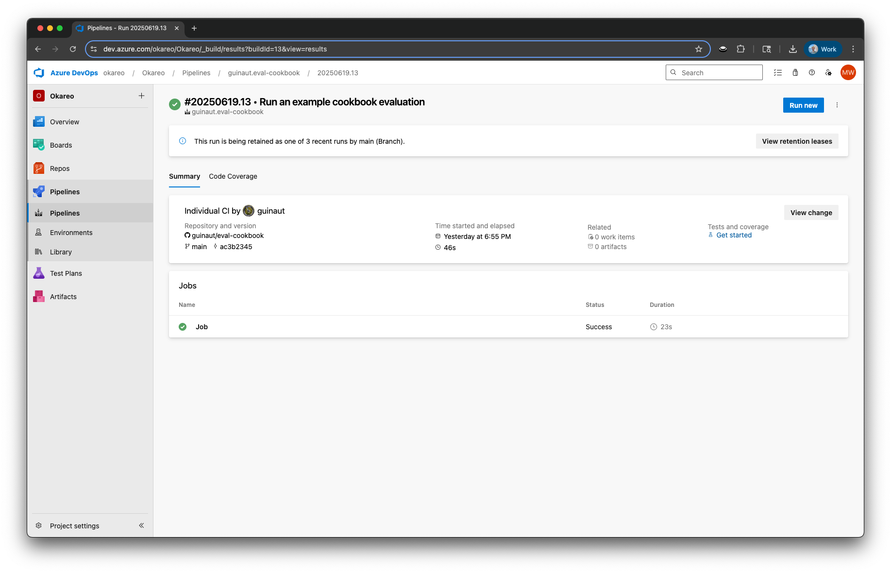 Azure Pipeline